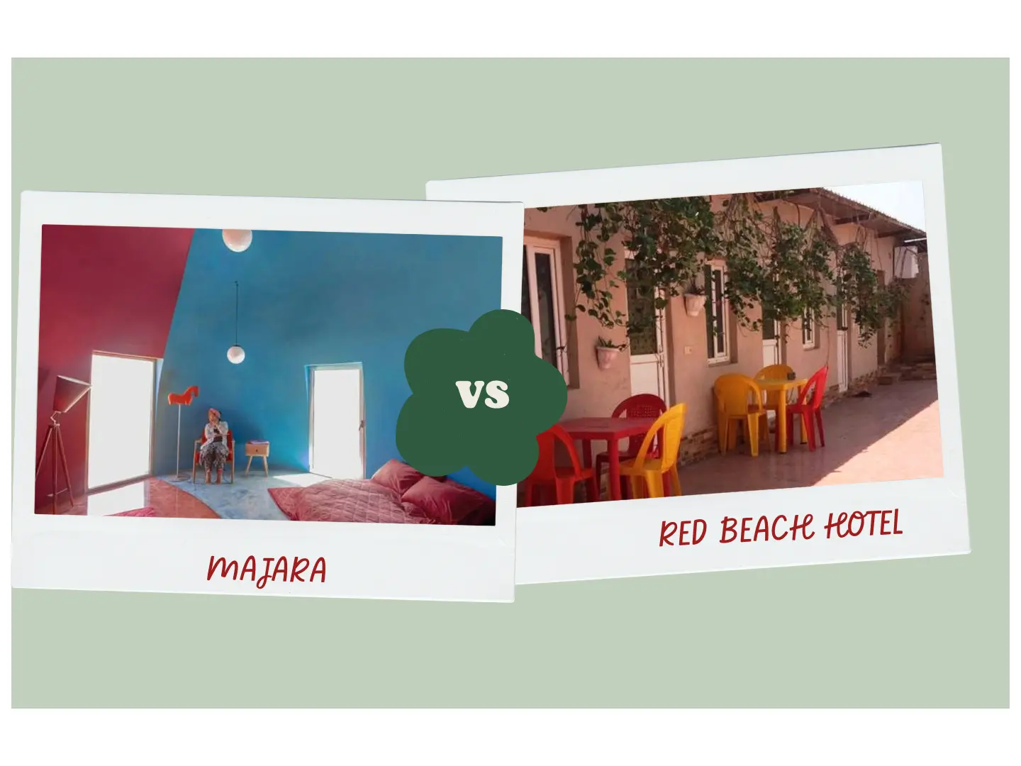 مقایسه اقامتگاه ماجرا و هتل سرخ هرمز