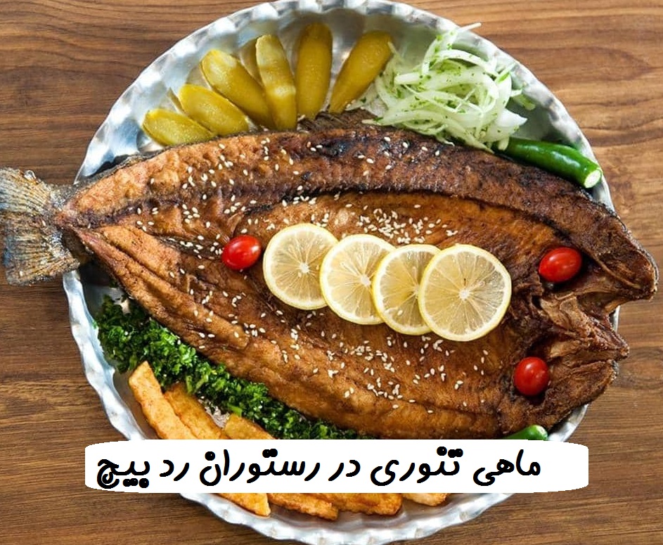 صبحانه نهار شام غذا دز رستوران رد بیچ جزیره هرمز