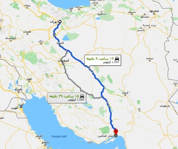 map of hormuz island tourist attract