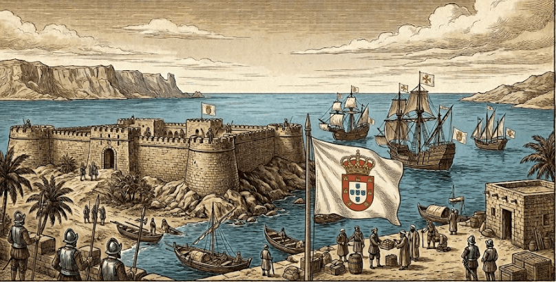 هرمز؛ از سلطه استعمار تا حماسه آزادی و شکوه ابدی 2 Portuguese fortress on Hormuz Island