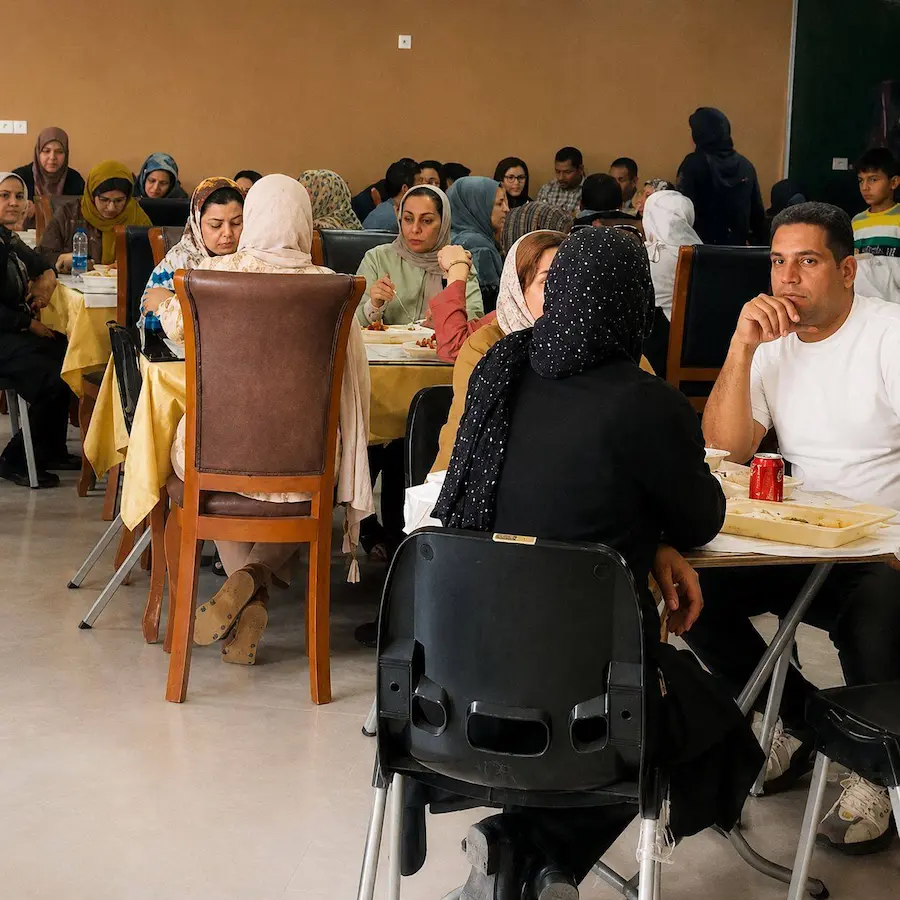 درباره ما 5 Hormuz tour group lunch at Red Beach Restaurant