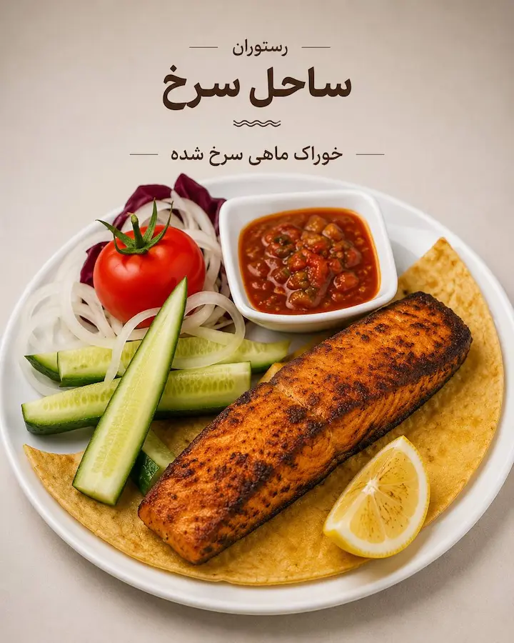 ماهی سرخ شده هرمز