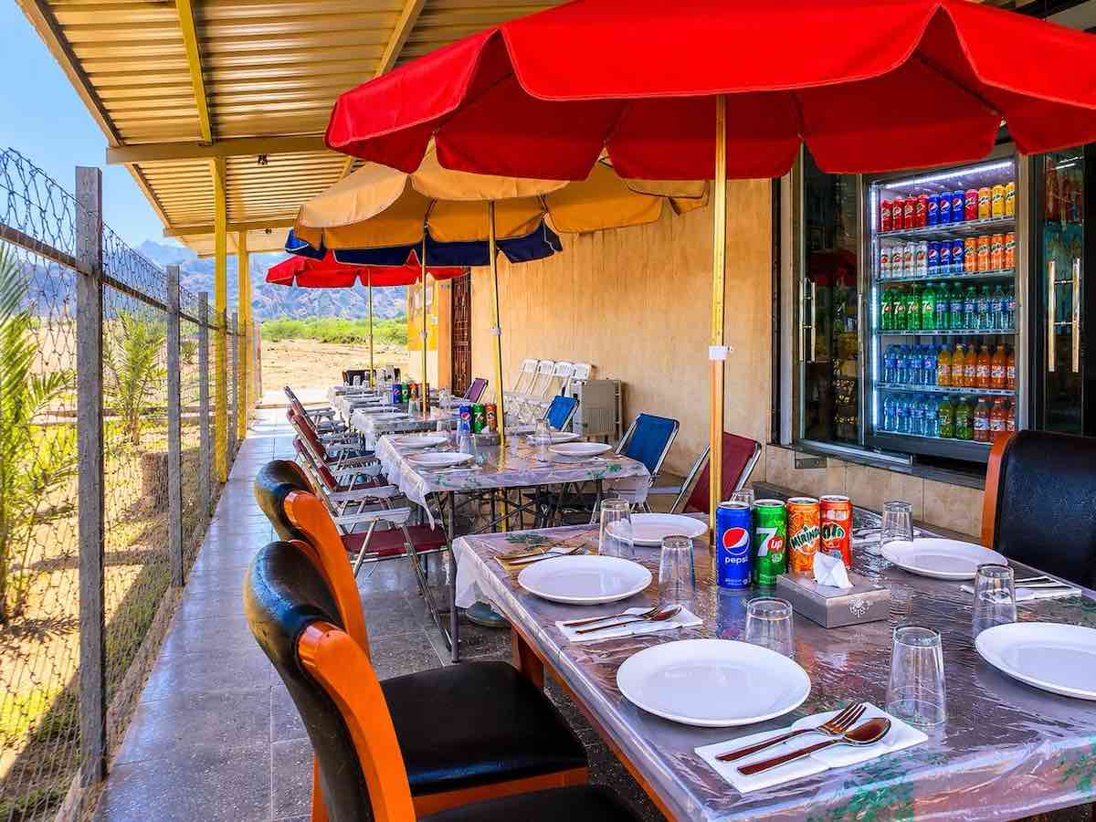 Red Beach Restaurant Hormuz Island